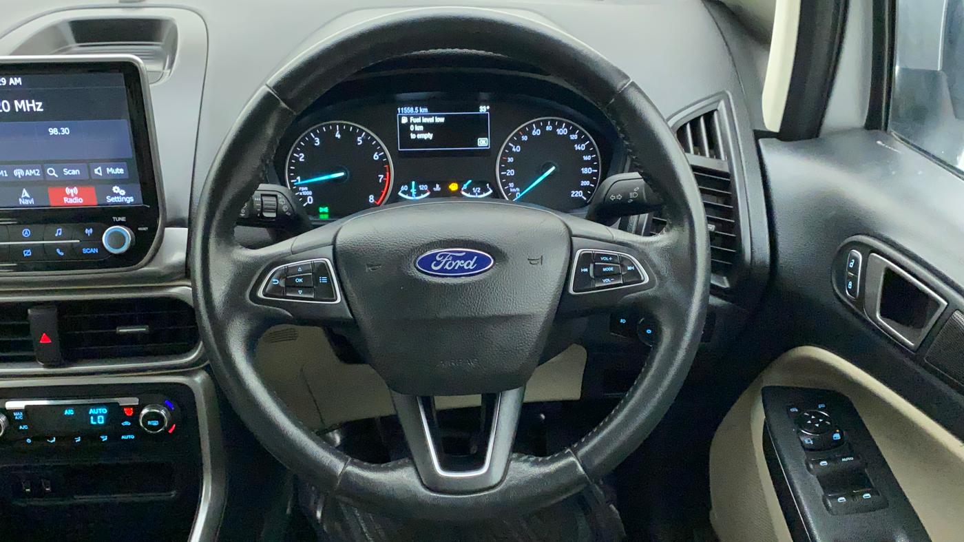 2020 Ford Ecosport TITANIUM 1.5L PETROL, Petrol, Manual, 11,558 km, Steering Wheel Close Up