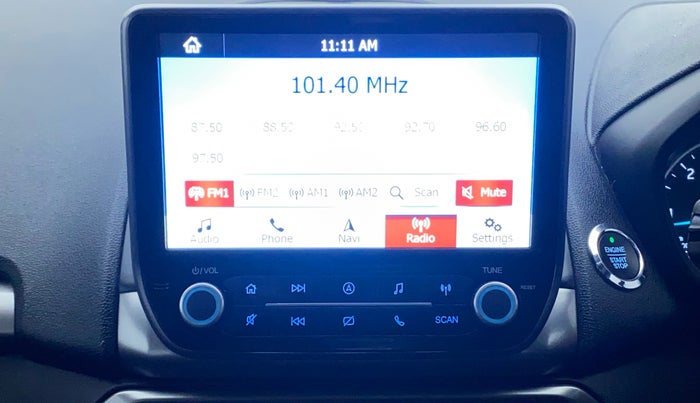 2019 Ford Ecosport TITANIUM 1.5L DIESEL, Diesel, Manual, 16,724 km, Infotainment System