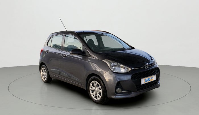 2018 Hyundai Grand i10 SPORTZ 1.2 KAPPA VTVT, Petrol, Manual, 22,454 km, Right Front Diagonal