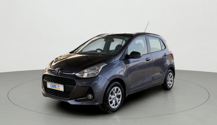 2018 Hyundai Grand i10 SPORTZ 1.2 KAPPA VTVT, Petrol, Manual, 22,454 km, Left Front Diagonal