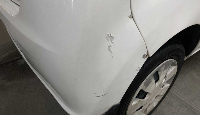 2015 Maruti Alto K10 VXI, Petrol, Manual, 46,785 km, Rear bumper - Paint is slightly damaged