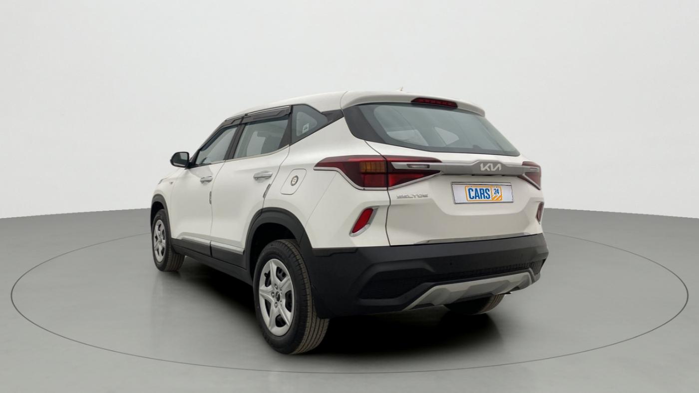 2022 KIA SELTOS HTE 1.5 PETROL, Petrol, Manual, 1,227 km, Left Back Diagonal