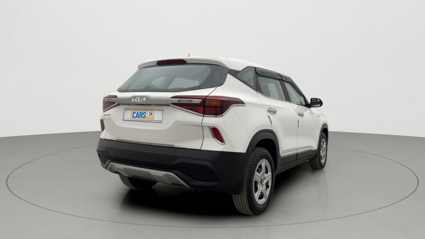 2022 KIA SELTOS HTE 1.5 PETROL, Petrol, Manual, 1,227 km, Right Back Diagonal