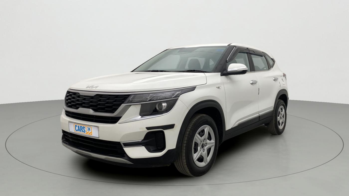 2022 KIA SELTOS HTE 1.5 PETROL, Petrol, Manual, 1,227 km, Left Front Diagonal