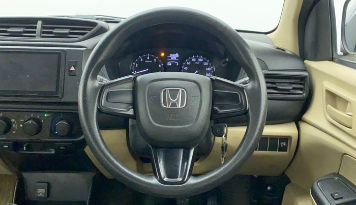 2019 Honda Amaze 1.2L I-VTEC E, Petrol, Manual, 46,995 km, Steering Wheel Close Up