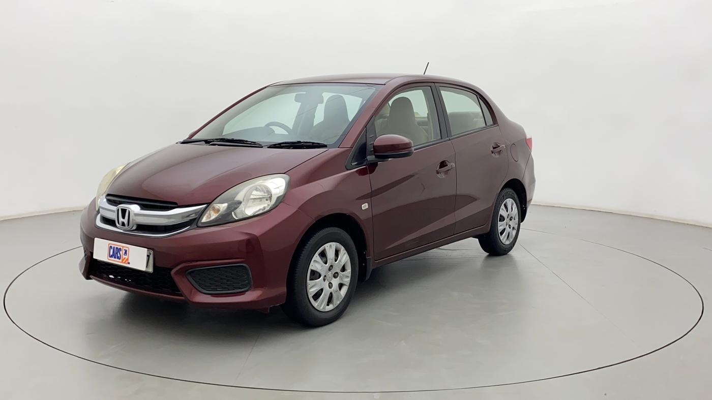 2016 Honda Amaze 1.2L I-VTEC S, Petrol, Manual, 1,07,393 km, Left Front Diagonal