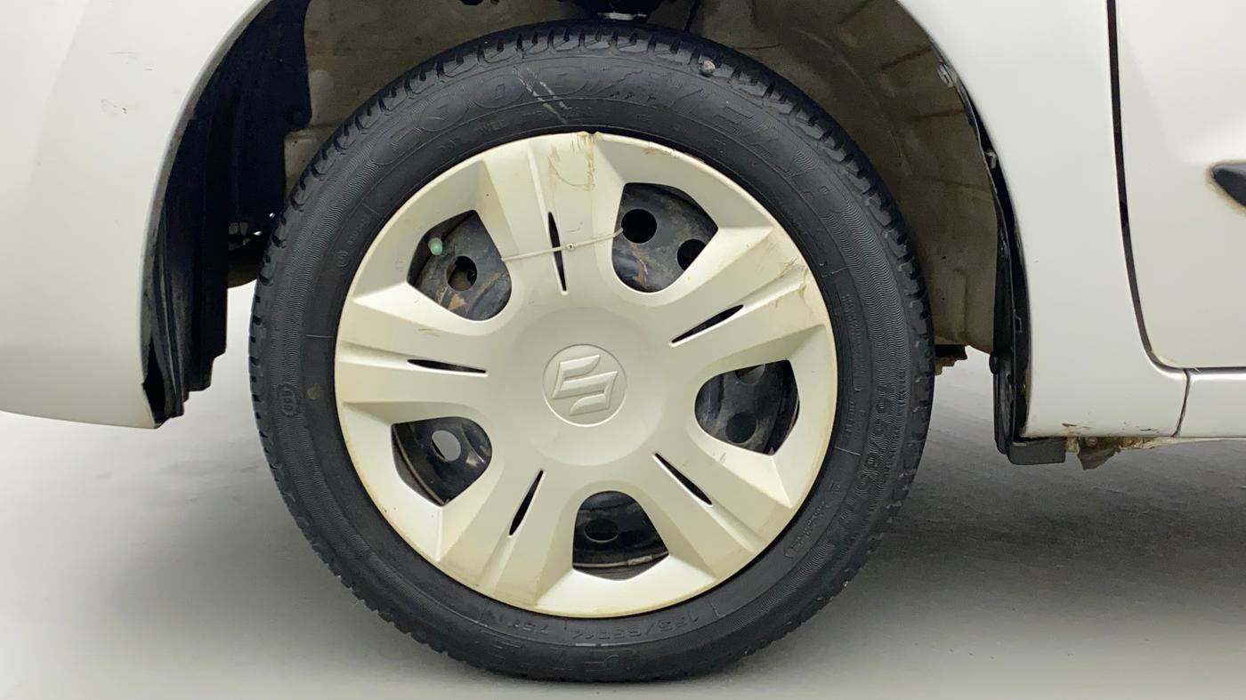 2013 Maruti Wagon R 1.0 VXI, Petrol, Manual, 46,191 km, Left Front Wheel