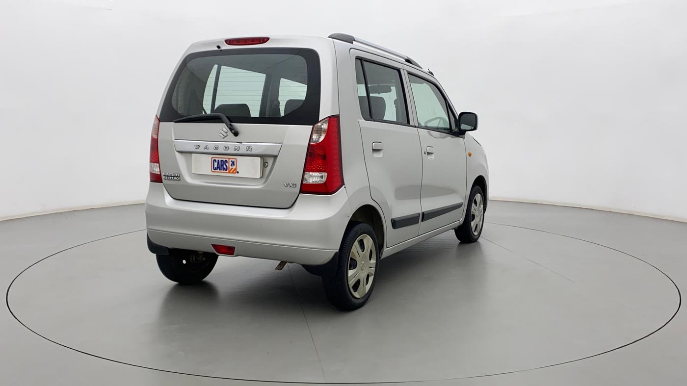 2013 Maruti Wagon R 1.0 VXI, Petrol, Manual, 46,191 km, Right Back Diagonal
