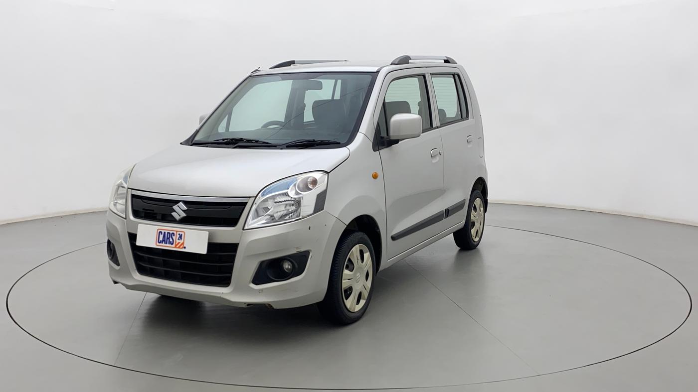 2013 Maruti Wagon R 1.0 VXI, Petrol, Manual, 46,191 km, Left Front Diagonal
