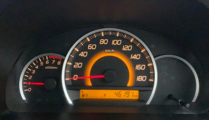 2013 Maruti Wagon R 1.0 VXI, Petrol, Manual, 46,191 km, Odometer Image