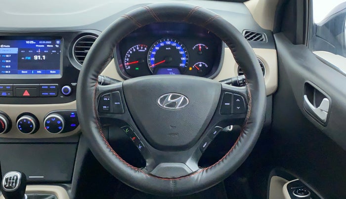 2017 Hyundai Xcent SX 1.2, Petrol, Manual, 87,203 km, Steering Wheel Close Up