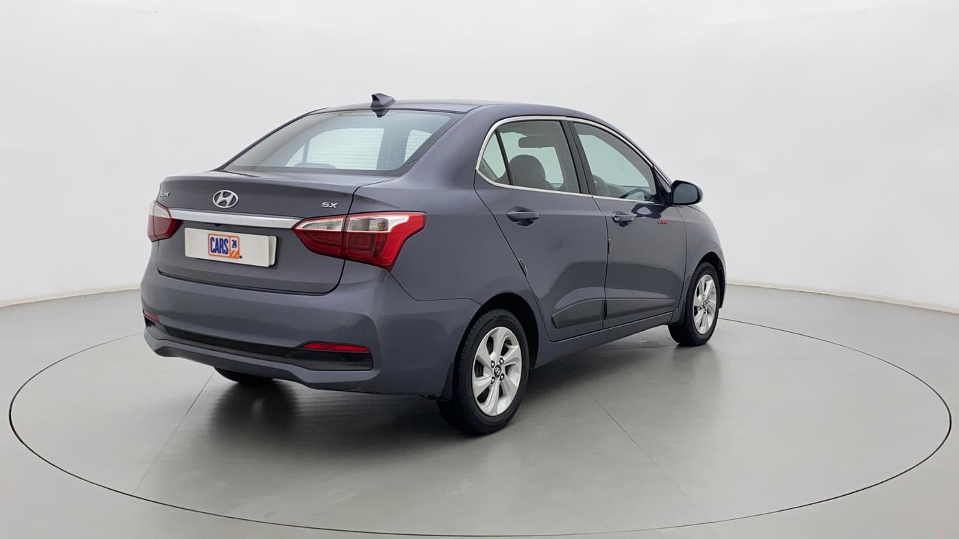 2017 Hyundai Xcent SX 1.2, Petrol, Manual, 87,203 km, Right Back Diagonal