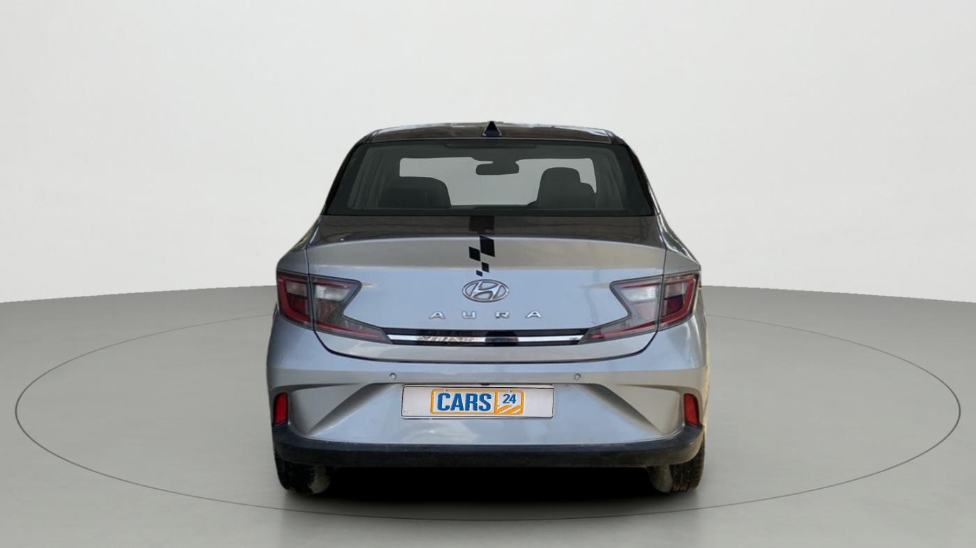 2020 Hyundai AURA SX PLUS 1.2 AMT, Petrol, Automatic, 25,799 km, Back/Rear
