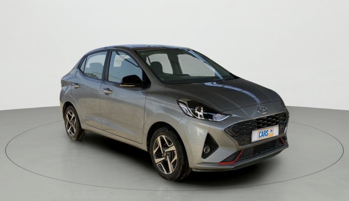 2020 Hyundai AURA SX PLUS 1.2 AMT, Petrol, Automatic, 25,799 km, Right Front Diagonal