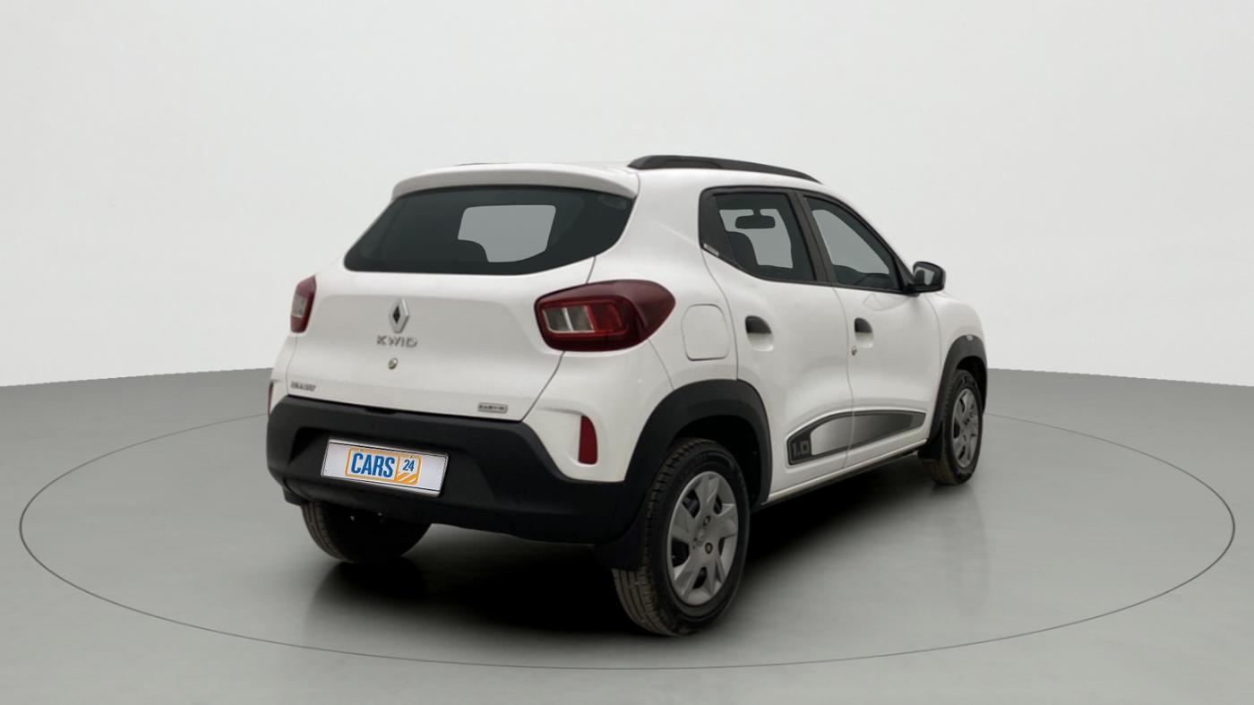 2020 Renault Kwid RXT 1.0 AMT (O), Petrol, Automatic, 12,341 km, Right Back Diagonal