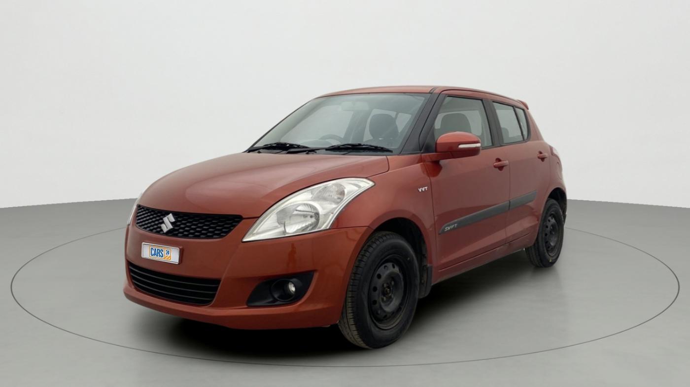 2014 Maruti Swift VXI, Petrol, Manual, 79,131 km, Left Front Diagonal