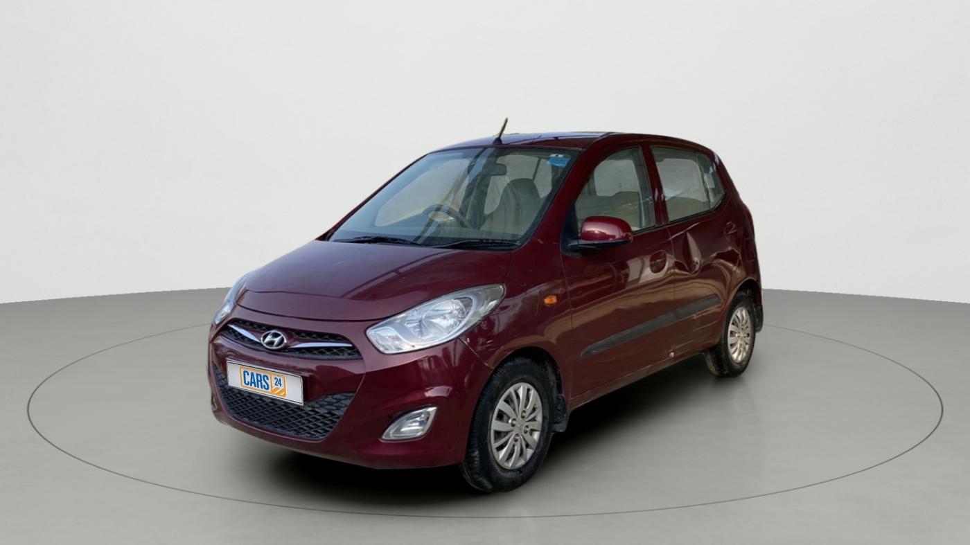 2014 Hyundai i10 SPORTZ 1.1, Petrol, Manual, 23,365 km, Left Front Diagonal