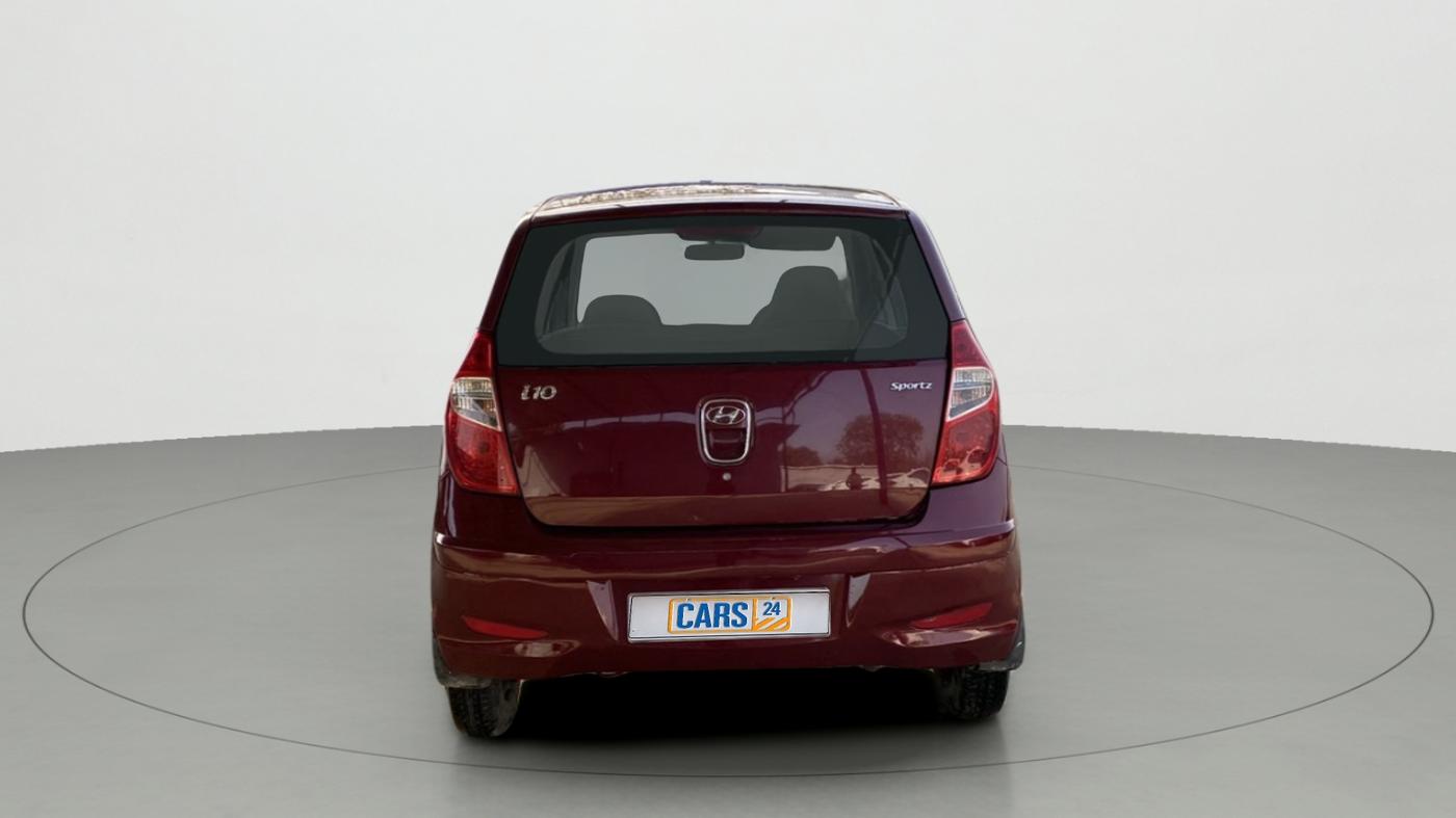 2014 Hyundai i10 SPORTZ 1.1, Petrol, Manual, 23,365 km, Back/Rear