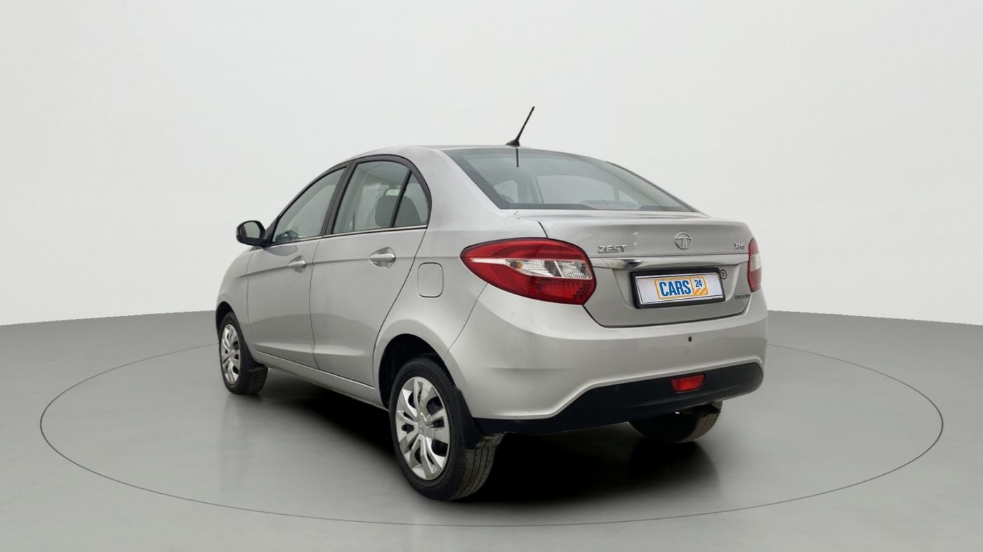 2017 Tata Zest XMS PETROL, Petrol, Manual, 10,364 km, Left Back Diagonal