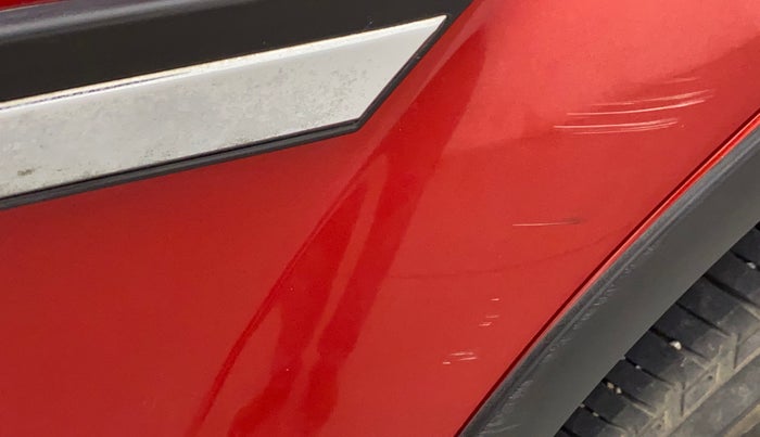 2017 Mahindra XUV500 W10 AT, Diesel, Automatic, 39,073 km, Rear left door - Minor scratches