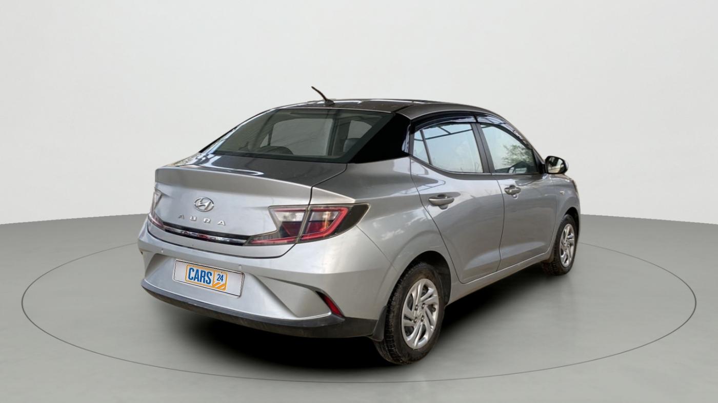 2020 Hyundai AURA S 1.2 CRDI, Diesel, Manual, 51,842 km, Right Back Diagonal