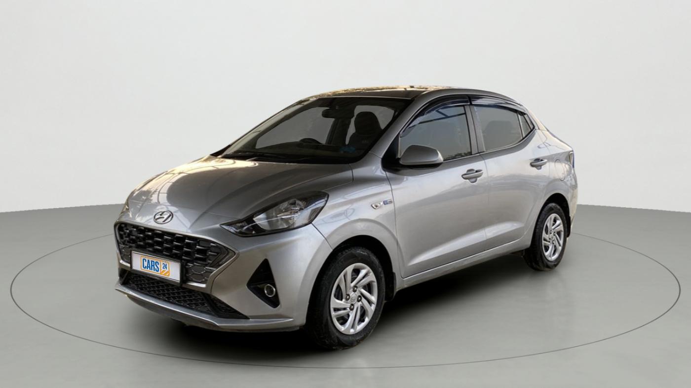 2020 Hyundai AURA S 1.2 CRDI, Diesel, Manual, 51,842 km, Left Front Diagonal