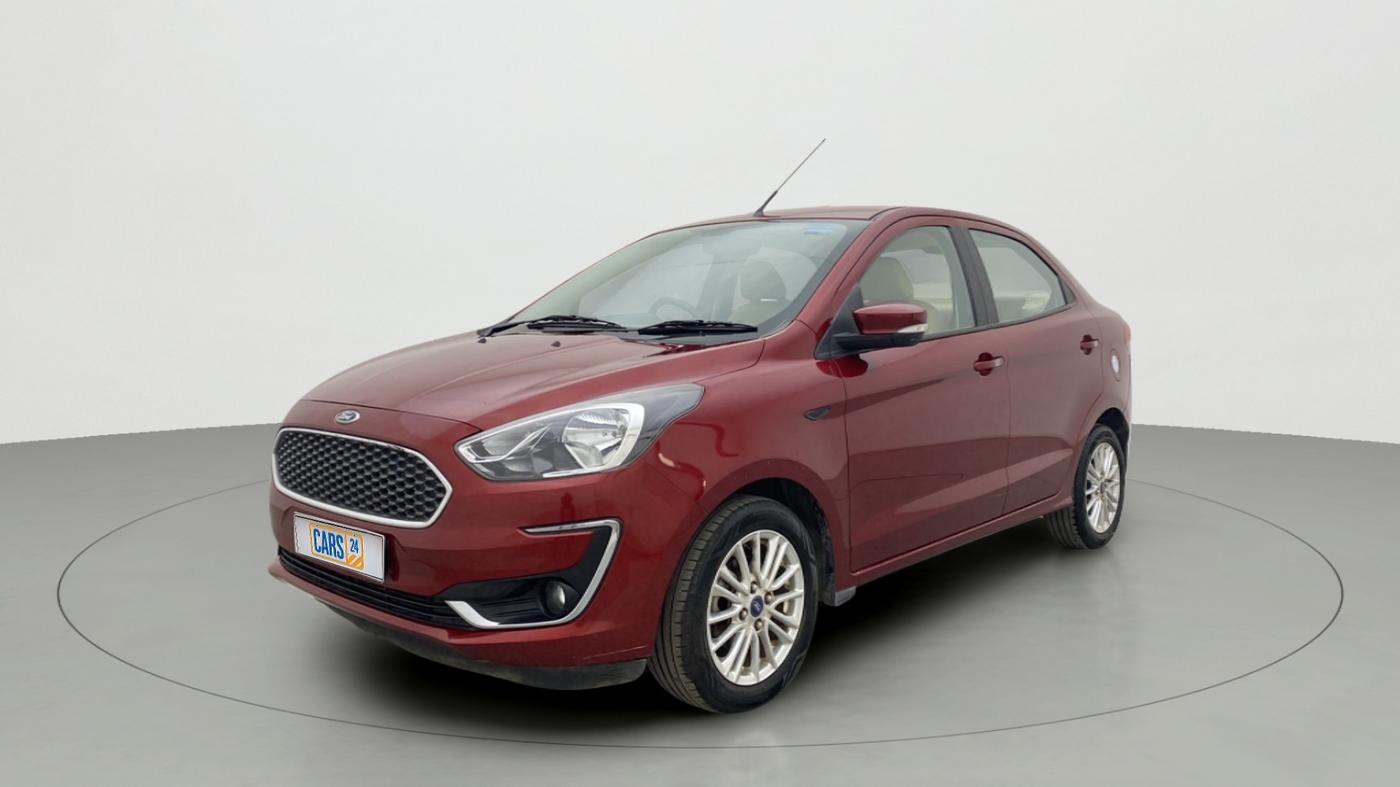 2019 Ford Figo Aspire TITANIUM 1.2 PETROL, Petrol, Manual, 22,434 km, Left Front Diagonal
