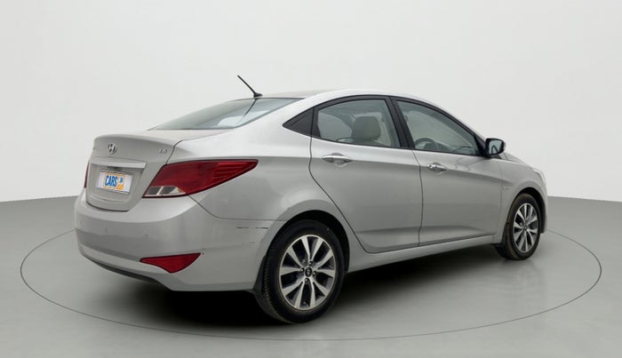 2015 Hyundai Verna FLUIDIC 4S 1.6 VTVT S(O), Petrol, Manual, 56,062 km, Right Back Diagonal