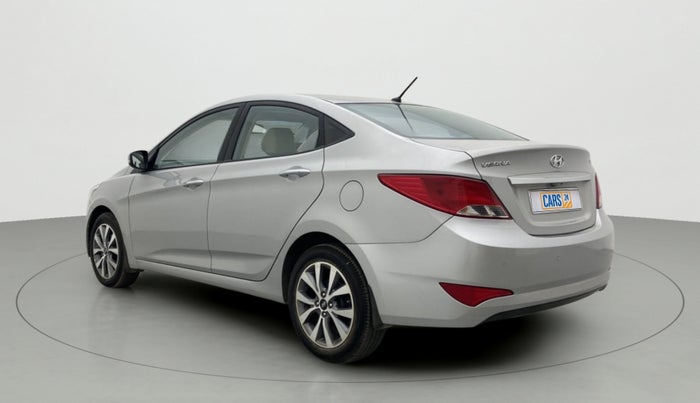 2015 Hyundai Verna FLUIDIC 4S 1.6 VTVT S(O), Petrol, Manual, 56,062 km, Left Back Diagonal