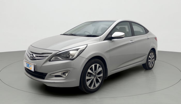 2015 Hyundai Verna FLUIDIC 4S 1.6 VTVT S(O), Petrol, Manual, 56,062 km, Left Front Diagonal
