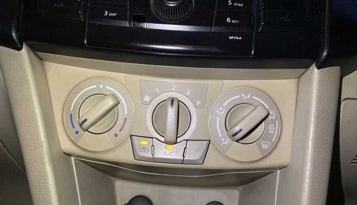 2013 Maruti Swift Dzire VXI, Petrol, Manual, 83,841 km, AC Unit - Directional switch has minor damage