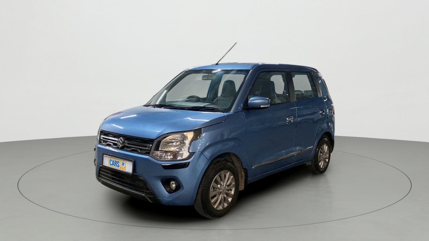 2019 Maruti New Wagon-R ZXI 1.2, Petrol, Manual, 18,846 km, Left Front Diagonal