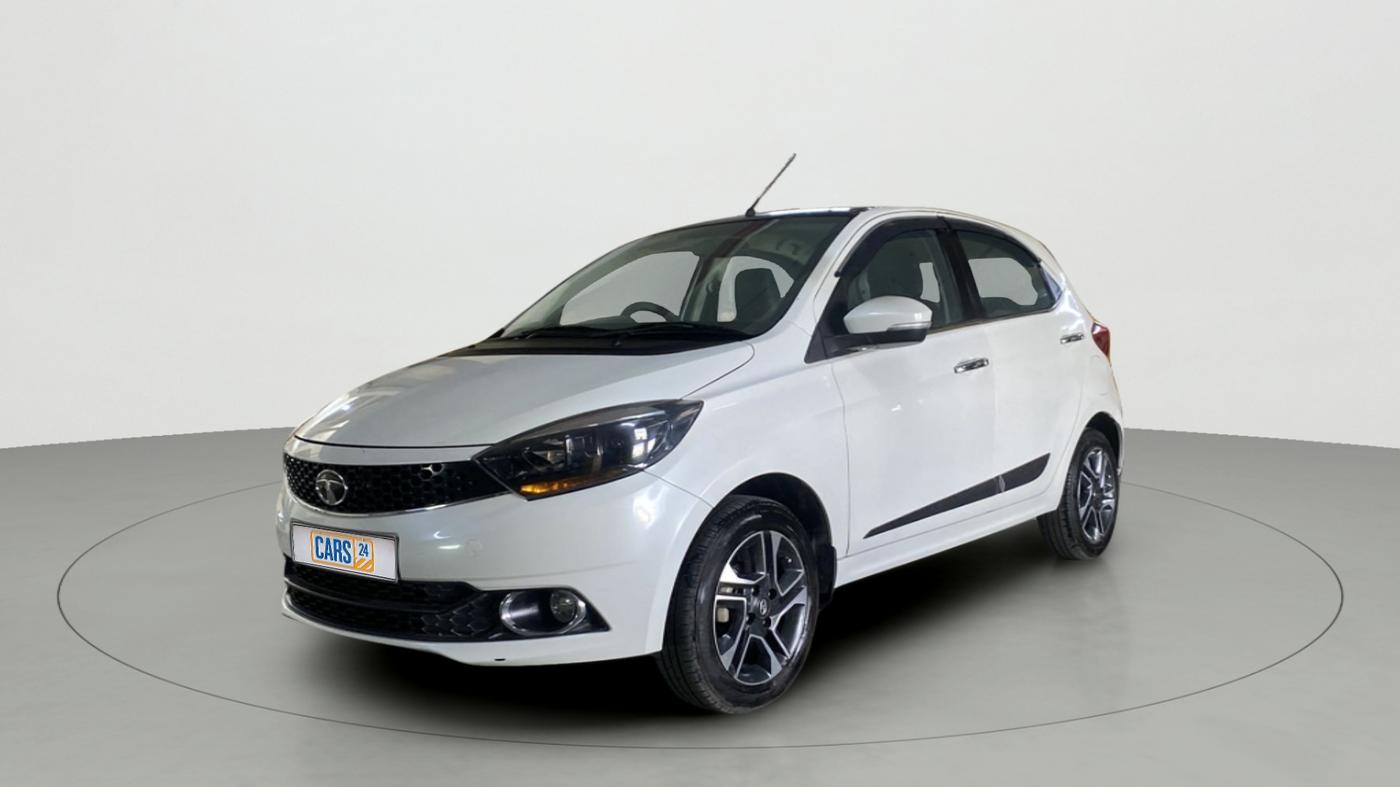 2019 Tata Tiago XZ PLUS DUAL TONE PETROL, Petrol, Manual, 1,05,021 km, Left Front Diagonal