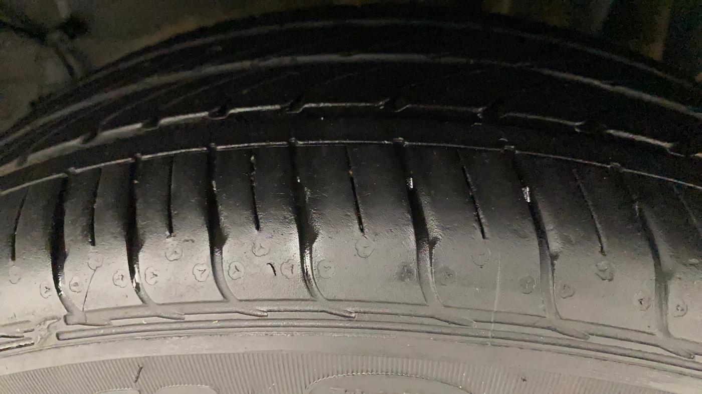 2021 Tata Tiago XZ PLUS PETROL, Petrol, Manual, 12,307 km, Left Rear Tyre Tread