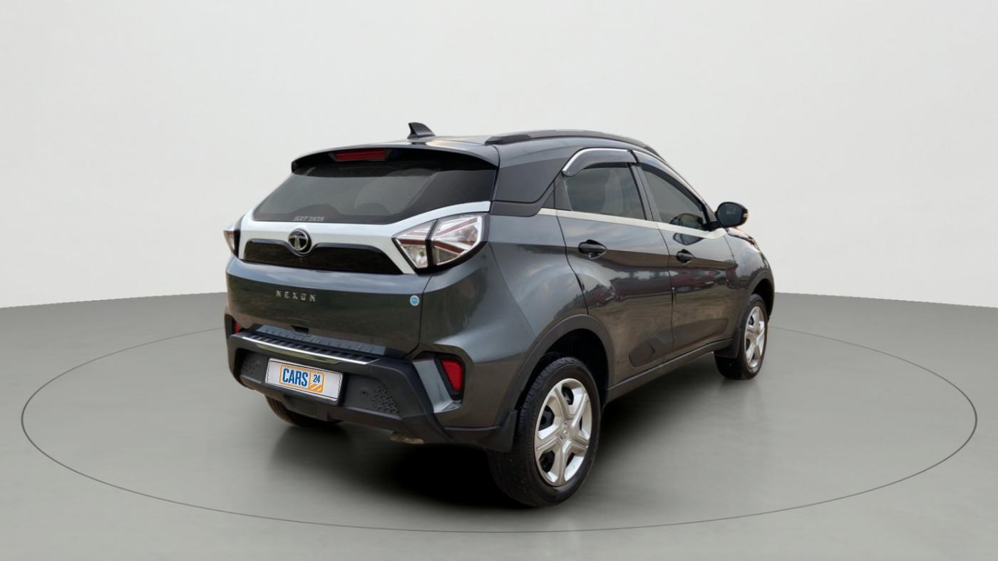 2022 Tata NEXON XMA PLUS SUNROOF PETROL, Petrol, Automatic, 9,096 km, Right Back Diagonal