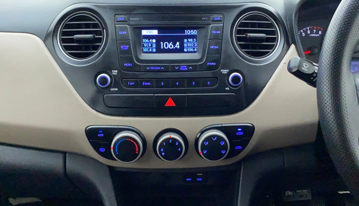 2016 Hyundai Grand i10 SPORTZ 1.2 KAPPA VTVT, Petrol, Manual, 76,182 km, Air Conditioner