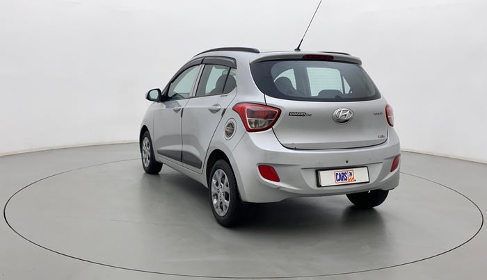 2016 Hyundai Grand i10 SPORTZ 1.2 KAPPA VTVT, Petrol, Manual, 76,182 km, Left Back Diagonal