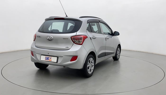 2016 Hyundai Grand i10 SPORTZ 1.2 KAPPA VTVT, Petrol, Manual, 76,182 km, Right Back Diagonal
