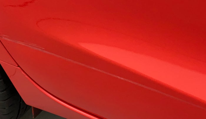 2018 Maruti Baleno ALPHA CVT PETROL 1.2, Petrol, Automatic, 53,819 km, Right rear door - Slightly dented