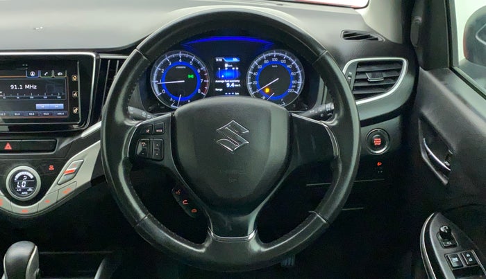 2018 Maruti Baleno ALPHA CVT PETROL 1.2, Petrol, Automatic, 53,819 km, Steering Wheel Close Up