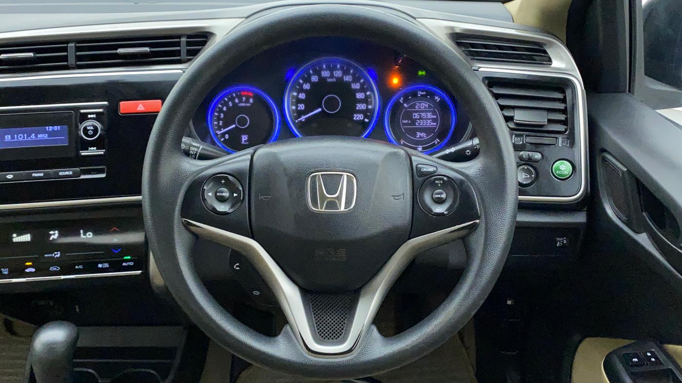 2014 Honda City 1.5L I-VTEC SV CVT, Petrol, Automatic, 67,936 km, Steering Wheel Close Up