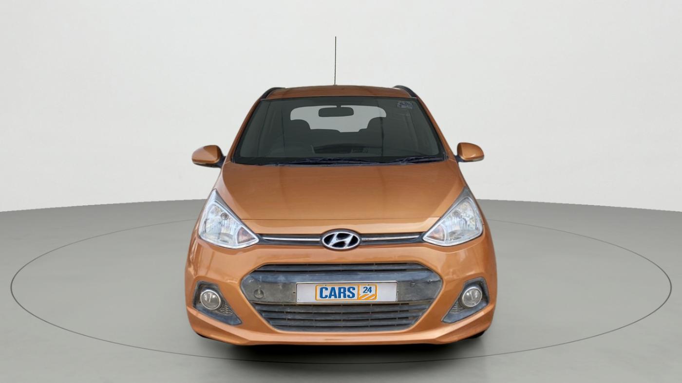 2016 Hyundai Grand i10 ASTA (O) 1.2 KAPPA VTVT, Petrol, Manual, 63,267 km, Front