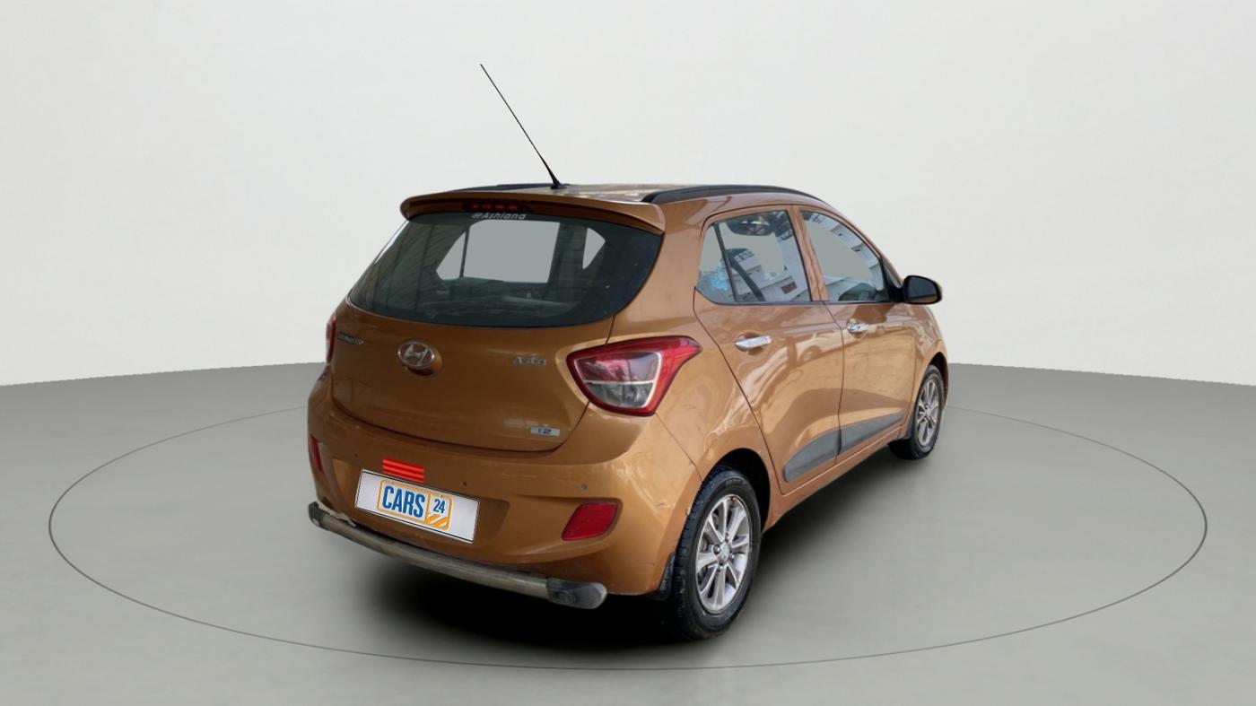 2016 Hyundai Grand i10 ASTA (O) 1.2 KAPPA VTVT, Petrol, Manual, 63,267 km, Right Back Diagonal