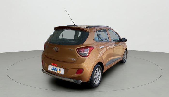 2016 Hyundai Grand i10 ASTA (O) 1.2 KAPPA VTVT, Petrol, Manual, 63,267 km, Right Back Diagonal