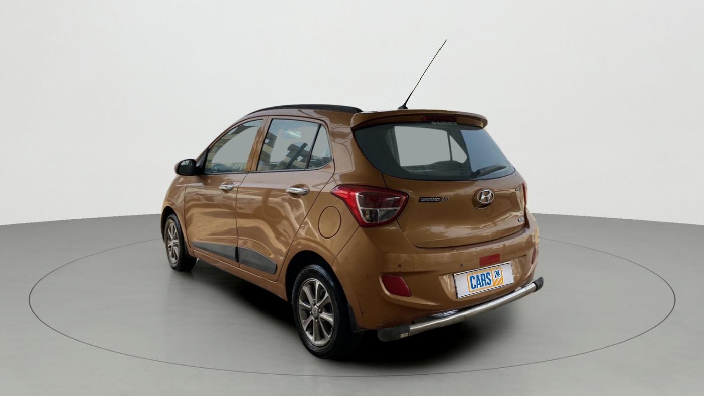 2016 Hyundai Grand i10 ASTA (O) 1.2 KAPPA VTVT, Petrol, Manual, 63,267 km, Left Back Diagonal
