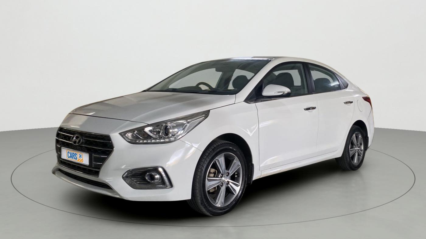 2018 Hyundai Verna 1.6 VTVT SX O, Petrol, Manual, 43,048 km, Left Front Diagonal