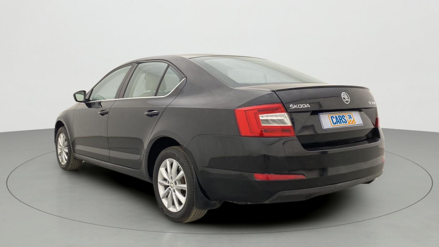 2015 Skoda Octavia ELEGANCE 1.8 TSI AT, Petrol, Automatic, 99,390 km, Left Back Diagonal