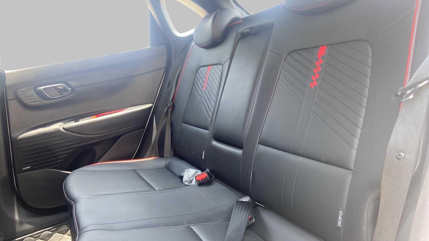 2022 Hyundai NEW I20 N LINE N8 1.0 TURBO GDI DCT, Petrol, Automatic, 18,447 km, Right Side Rear Door Cabin
