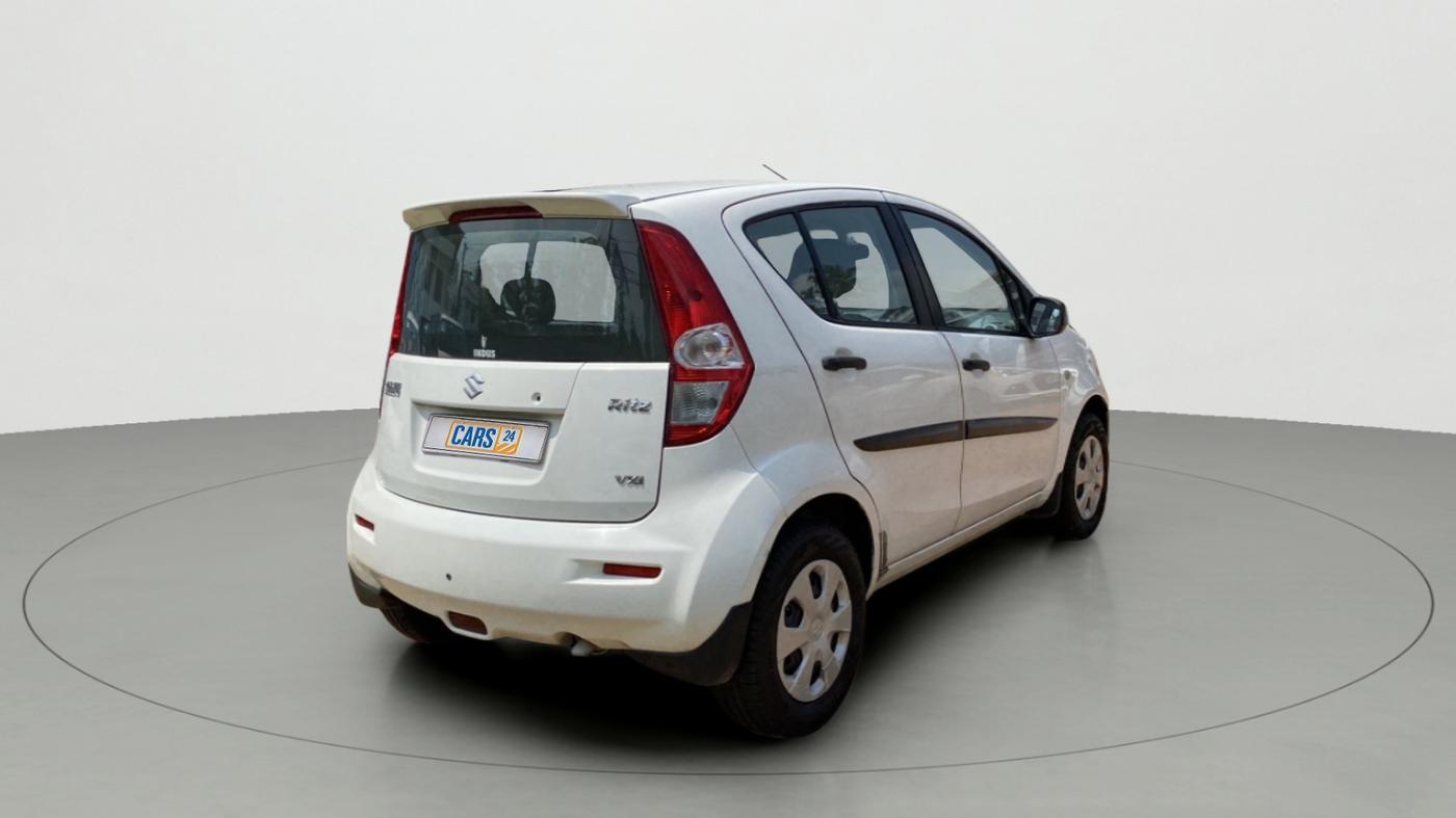 2014 Maruti Ritz VXI, Petrol, Manual, 55,136 km, Right Back Diagonal