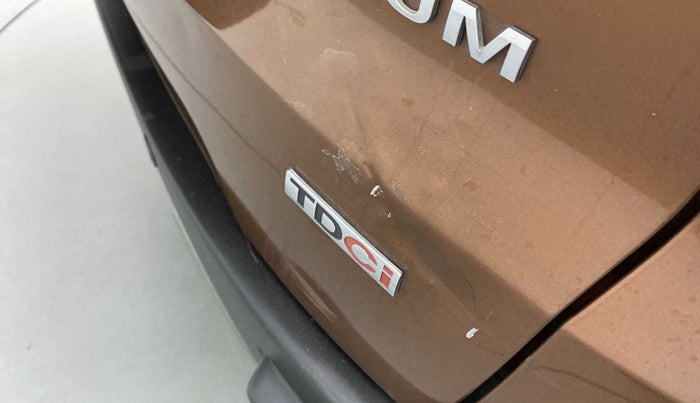 2019 Ford Ecosport TITANIUM 1.5L DIESEL, Diesel, Manual, 35,746 km, Dicky (Boot door) - Slightly dented